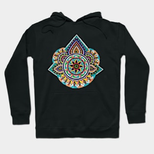 Rainbow Mandala Hoodie